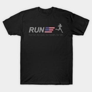 Run for life USA T-Shirt